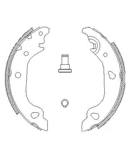 REMSA Колодки дисковые