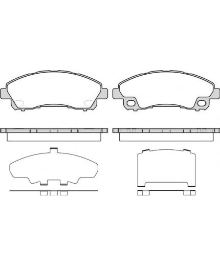 REMSA Колодки дисковые