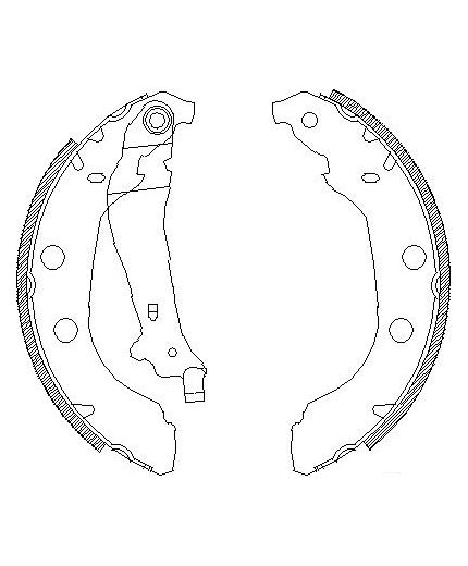 REMSA Колодки дисковые