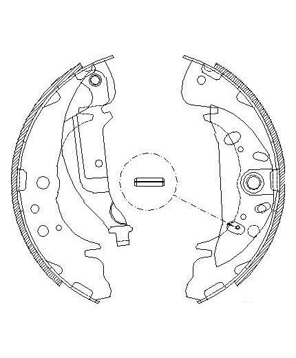 REMSA Колодки дисковые