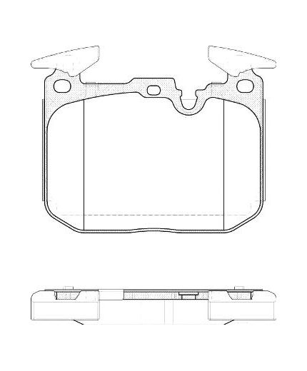 REMSA Колодки дисковые