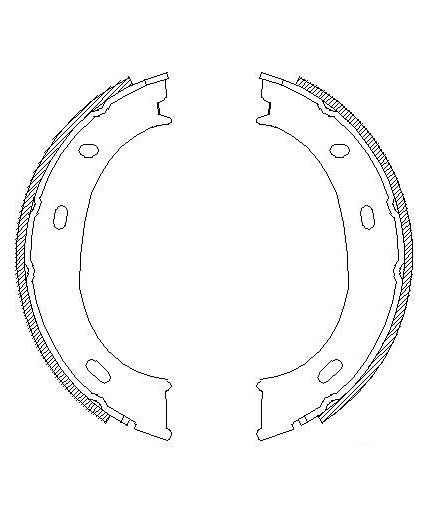 REMSA Колодки дисковые