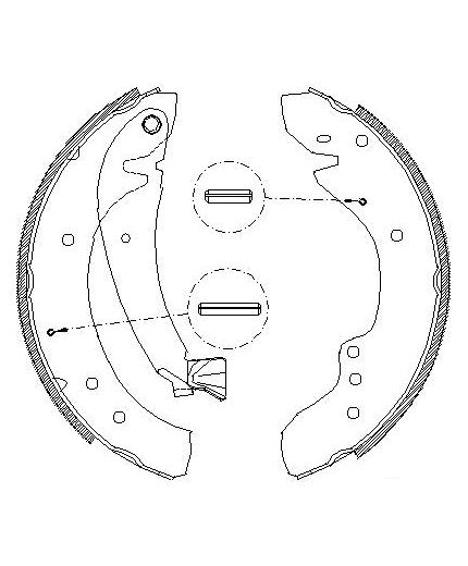 REMSA Колодки дисковые