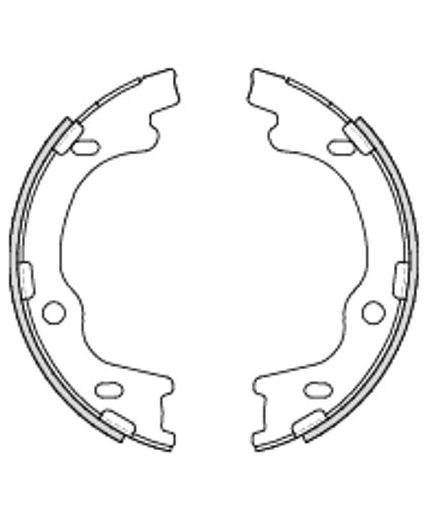 REMSA Колодки дисковые