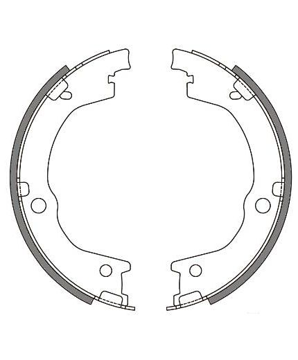 REMSA Колодки дисковые
