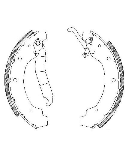 REMSA Колодки дисковые