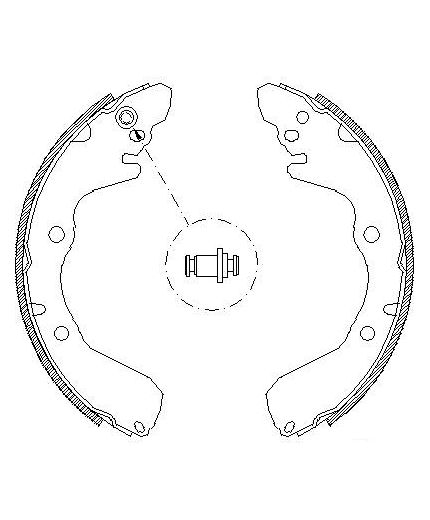 REMSA Колодки дисковые