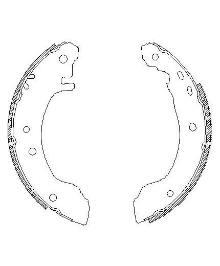 REMSA Колодки дисковые