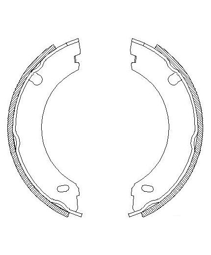 REMSA Колодки дисковые