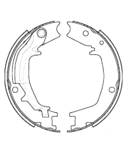 REMSA Колодки дисковые