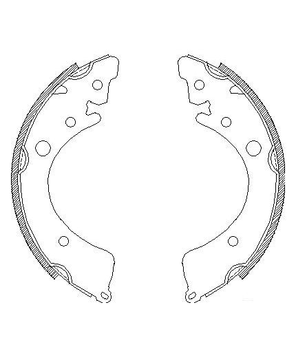 REMSA Колодки дисковые