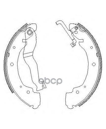 REMSA Колодки дисковые