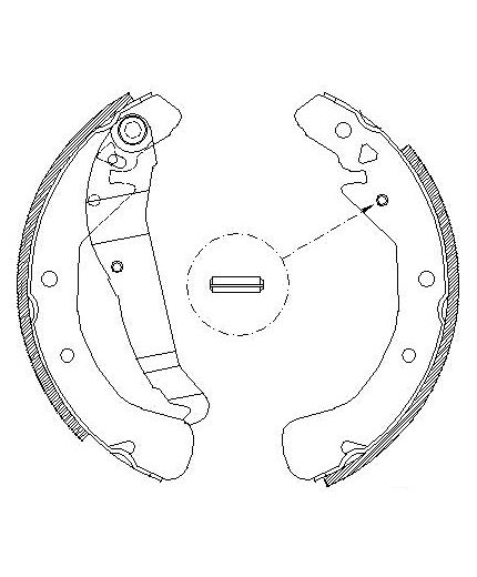 REMSA Колодки дисковые