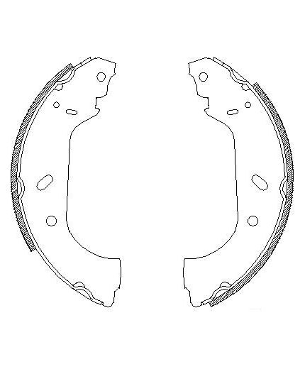 REMSA Колодки дисковые