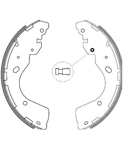 REMSA Колодки дисковые