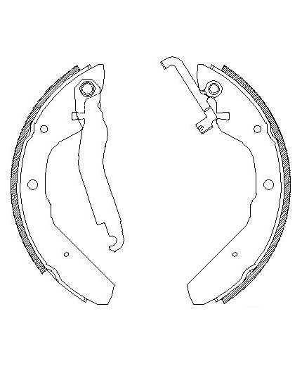 REMSA Колодки дисковые