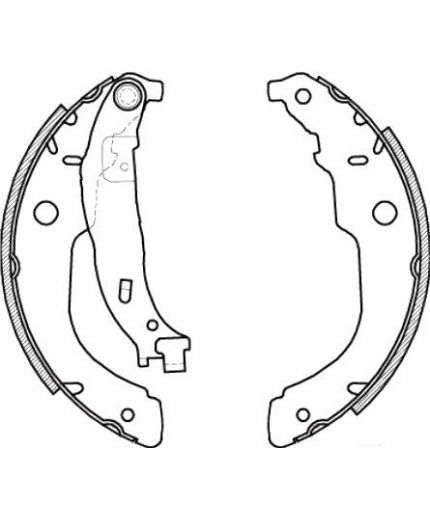 REMSA Колодки дисковые