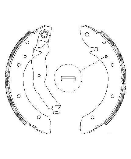 REMSA Колодки дисковые