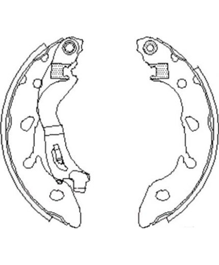 REMSA Колодки дисковые