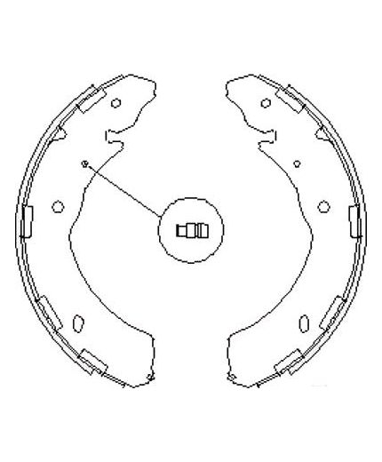 REMSA Колодки дисковые