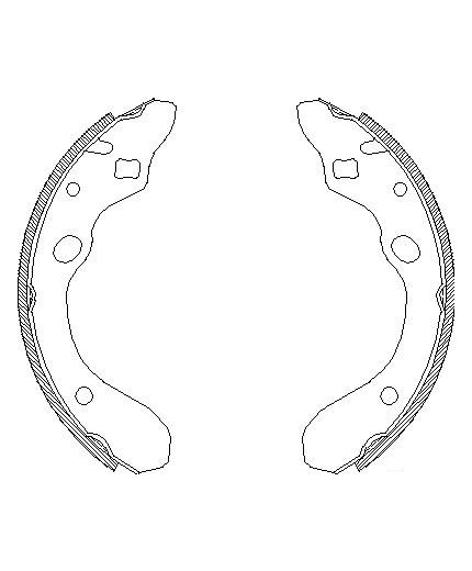 REMSA Колодки дисковые