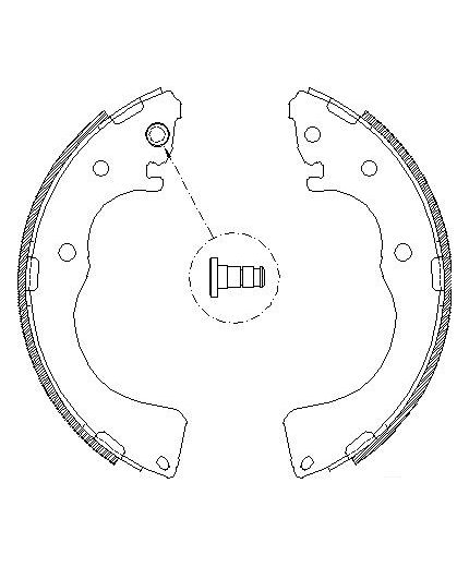 REMSA Колодки дисковые