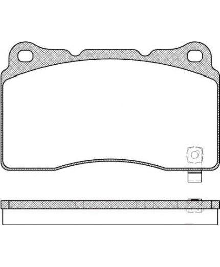 REMSA Колодки дисковые