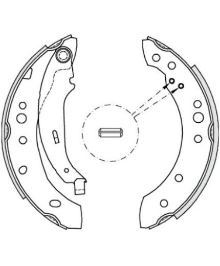 REMSA Колодки дисковые