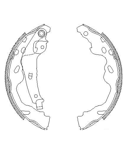 REMSA Колодки дисковые