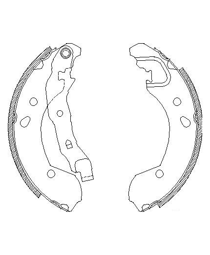REMSA Колодки дисковые