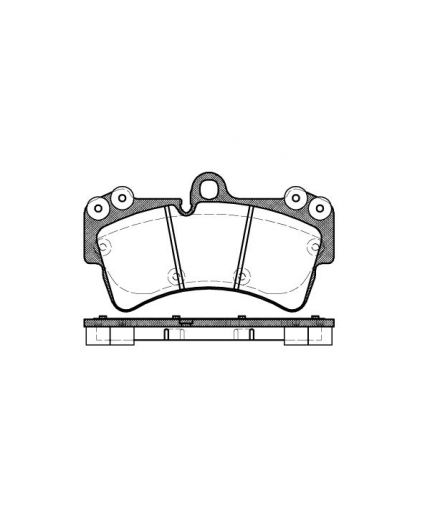 REMSA Колодки дисковые
