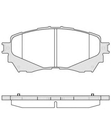 REMSA Колодки дисковые	передние