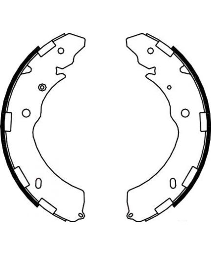 Trusting Колодки дисковые