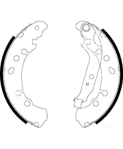 Trusting Колодки дисковые