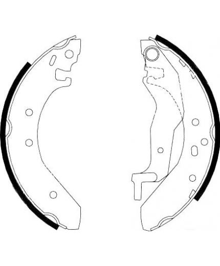 Trusting Колодки дисковые