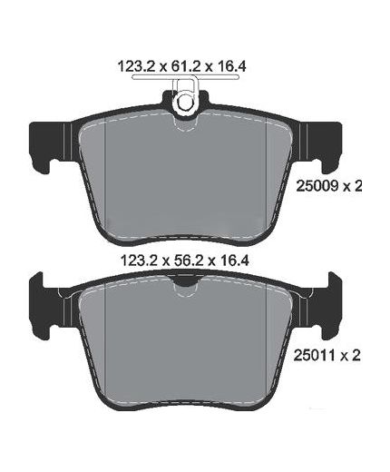 Textar Колодки дисковые