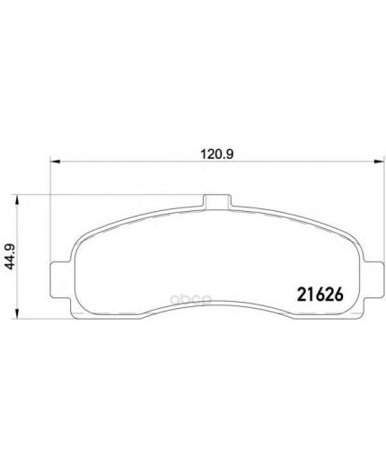 Textar Колодки дисковые
