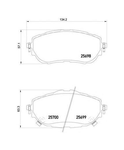Textar Колодки дисковые Фото 2