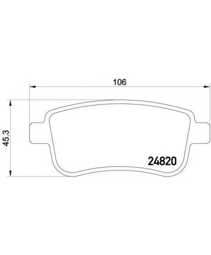 Textar Колодки дисковые задние