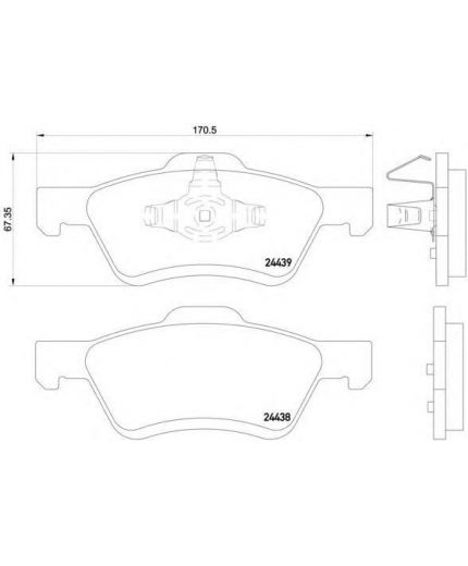 Textar Колодки дисковые передние Фото 2