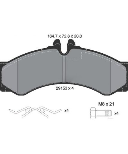 Textar Колодки дисковые