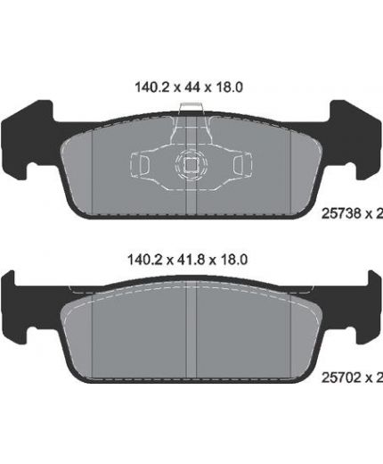 Textar Колодки дисковые