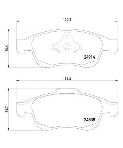 Textar Колодки дисковые передние Фото 2