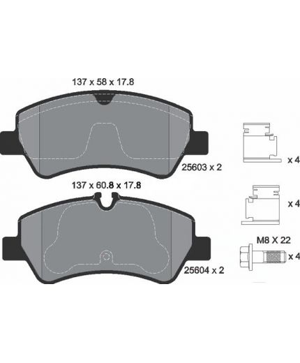 Textar Колодки дисковые