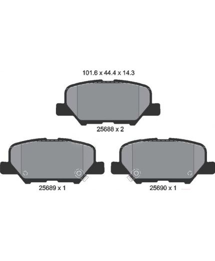 Textar Колодки дисковые