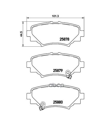 Textar Колодки дисковые