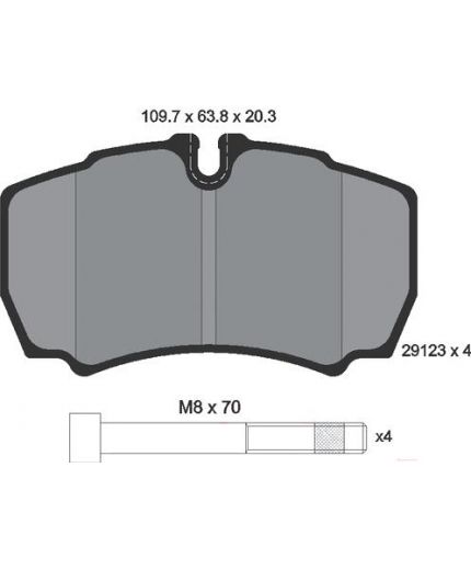 Textar Колодки дисковые