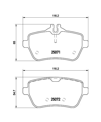 Textar Колодки дисковые задние Фото 2