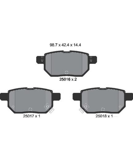 Textar Колодки дисковые