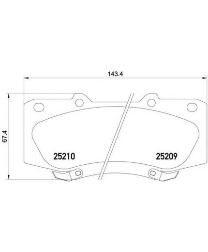 Textar Колодки дисковые передние
